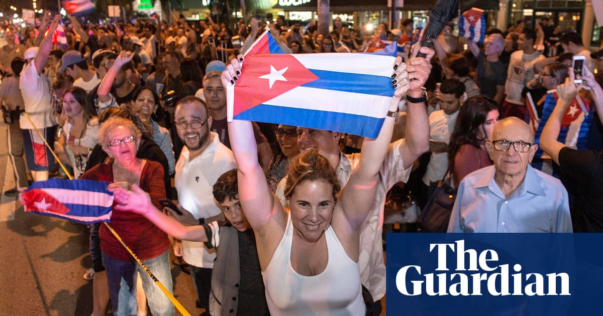 Cuban Americans celebrate in Miami following death of Fidel Castro