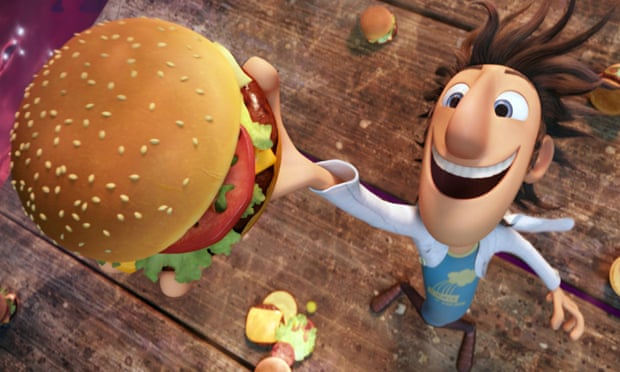 Delightful, funny, and visually inventive: Cloudy with a Chance of Meatballs