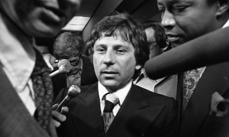 Roman Polanski at a court appearance in Los Angeles in 1977.