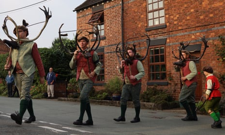 The Abbots Bromley Horn Dance takes place every year in the Staffordshire village of the same name.