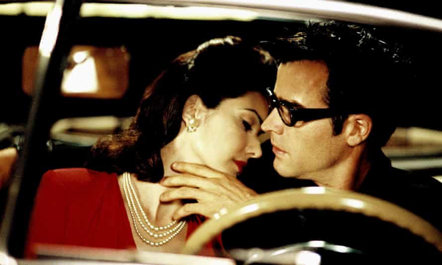 Laura Harring and Justin Theroux in David Lynch’s Mulholland Drive (2001).