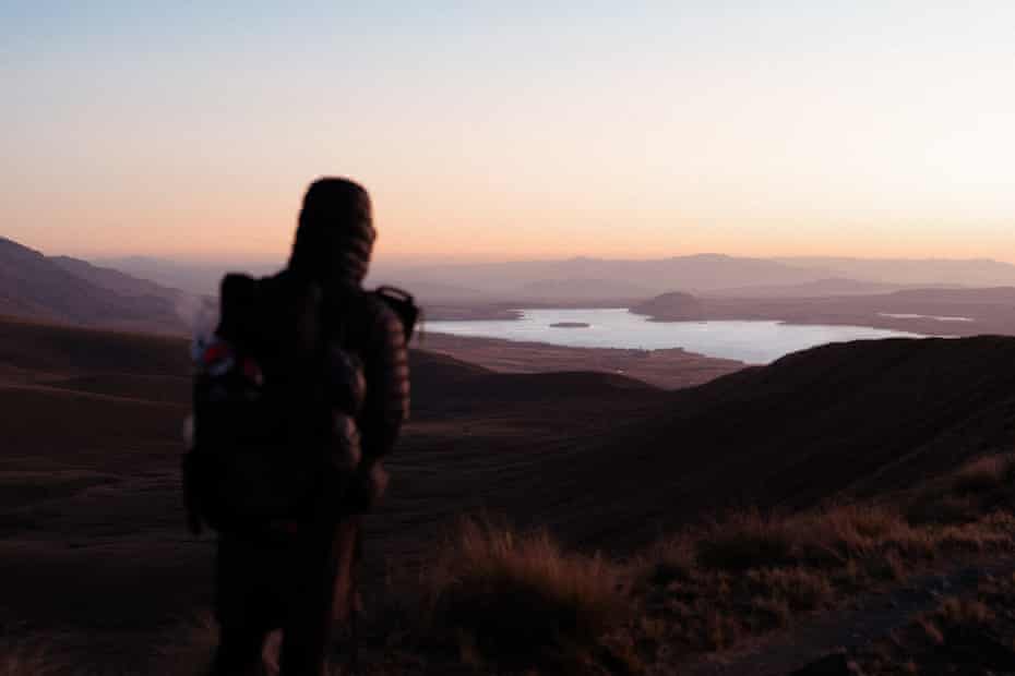 Perth based photographer Louise Coghill hiking the Te Araroa trail: 3,000km down the length of New Zealand, from Cape Reinga in the north to the southernmost point of Bluff. Stag saddle - highest point of trail