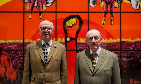Gilbert & George were among the first modern artists to move to Spitalfields