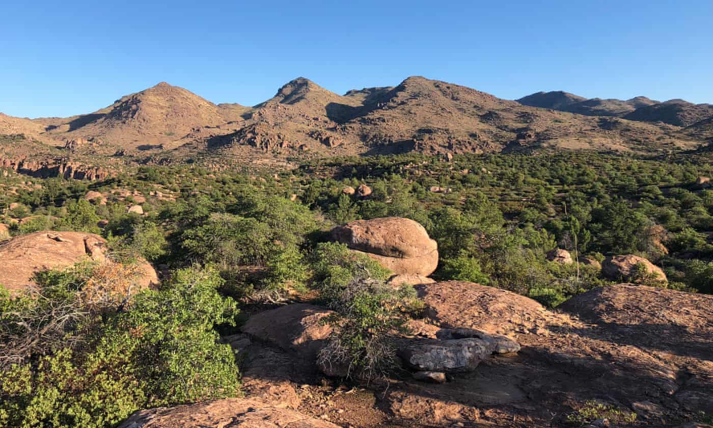 A view of Oak Flat, which is threatened by a proposed copper mine.