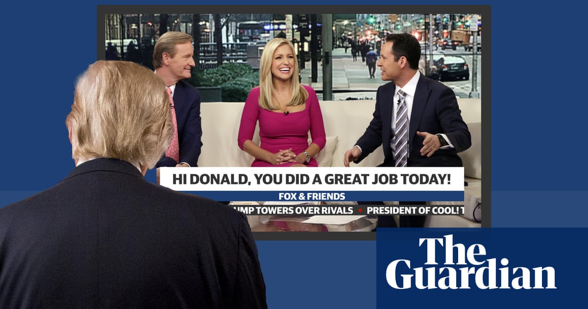 Trump And The Fox Friends Show Think Ego Not News Media The Guardian
