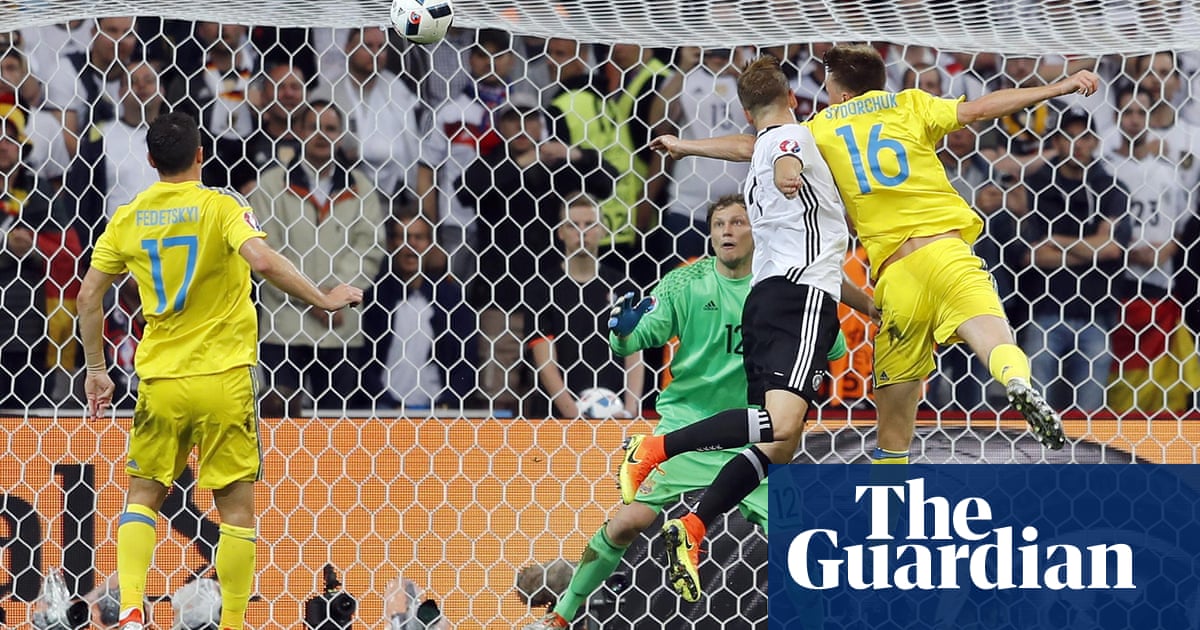 Germany S Schweinsteiger And Mustafi Sink Ukraine In Euro 16 Opener Euro 16 The Guardian Germany S Schweinsteiger And Mustafi Sink Ukraine In Euro 16 Opener Euro 16 The Guardian