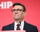 Andy Burnham promises to end Labour infighting as he becomes party’s leader