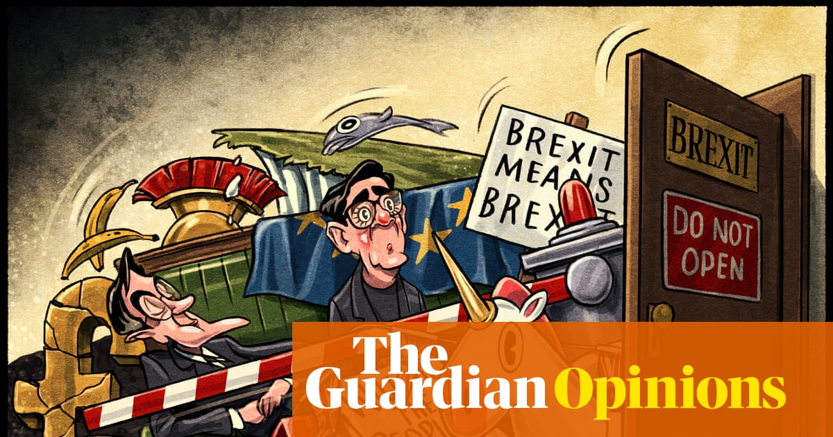 Guardian Cartoon Responds to Burnham's Suggestion That Brexit Could Be Revisited