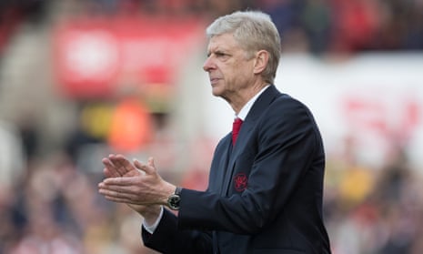 Arsène Wenger suggested that teams with nothing to play for ease off towards the end of the season in a way that did not happen 10 years ago.