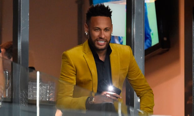 Neymar has been in attendance for Brazil’s Copa América semi-final against Argentina, and the final against Peru.