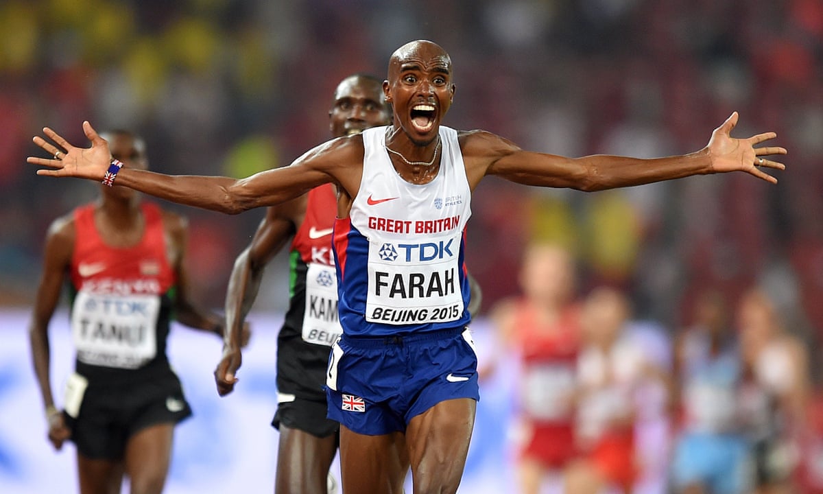 Mo Farah Hits Back With 10 000m Gold At World Championships In Beijing Mo Farah The Guardian Mo Farah Hits Back With 10 000m Gold At World Championships In Beijing Mo Farah The Guardian