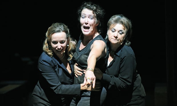 Marieke Heebink, Chris Nietvelt and Frieda Pittoors in the 2009 production of Ivo van Hove’s The Roman Tragedies, coming to the Barbican this year.