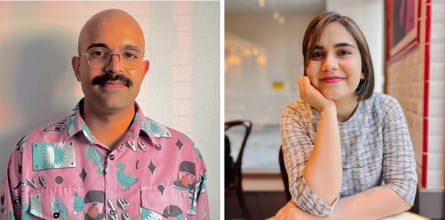 the directors Amin Pakparvar and Mehraneh Salimian.