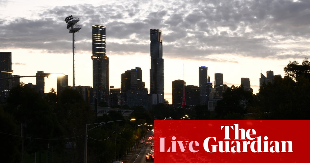 Australia news live: Victoria announces one-off car rego rebate; hecklers ‘unworthy of Anzac legend’, Tim Wilson says Australia news live: Victoria announces one-off car rego rebate; hecklers ‘unworthy of Anzac legend’, Tim Wilson says