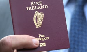 Almost 200,000 Irish passport applications were received from the UK this year.