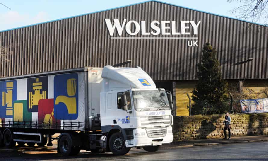 A Wolseley UK warehouse in Ripon, North Yorkshire