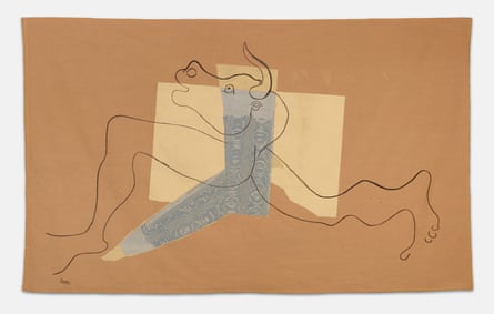 Crystalline force … Tapestry Le Minotaure 1935.