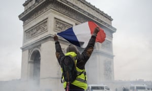 Gilets Jaunes Protest Against Macron Policies In Paris And