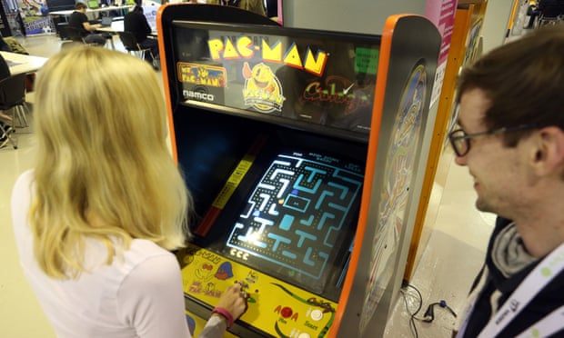 Arcade adventure … Pac-Man.