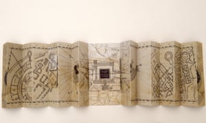Miraphora Mina’s Marauder’s Map from Harry Potter and the Prisoner of Azkaban (2004).