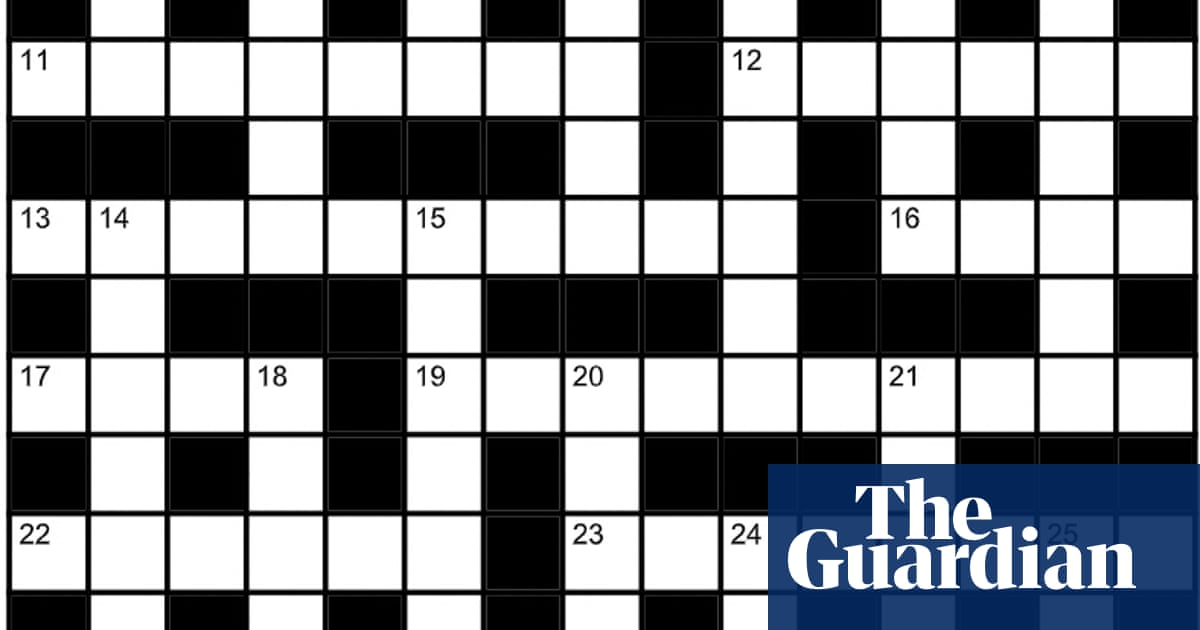 Genius crossword No 228 | Crosswords | The Guardian