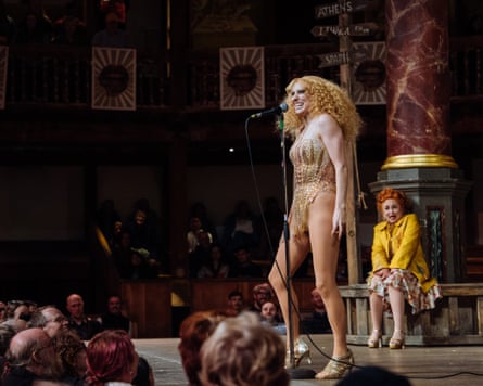 Lucy McCormick as Helen of Troy.