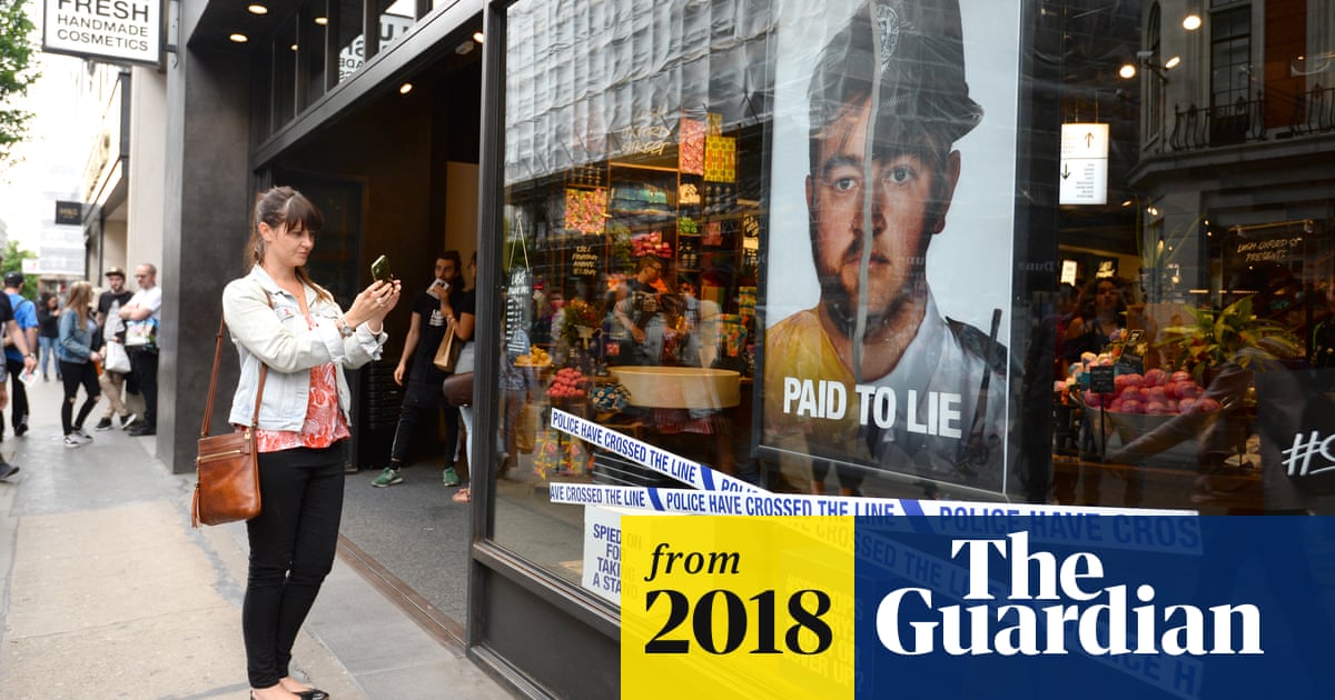 Cosmetics Chain Lush Resumes Undercover Police Poster Campaign Undercover Police And Policing The Guardian