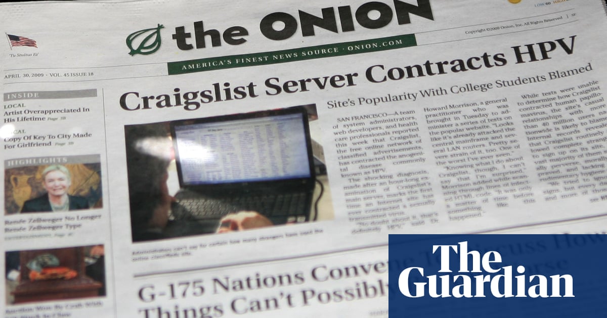 Behind The Scenes At The Onion Trump Is The Emperor Who Admits He S Naked Us Press And Publishing The Guardian Behind The Scenes At The Onion Trump Is The Emperor Who Admits He S Naked Us Press And Publishing The Guardian