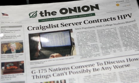 Behind the scenes at the Onion: 'Trump is the emperor who admits he's  naked', US press and publishing