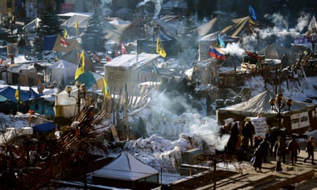 The Maidan in Kiev in January 2014
