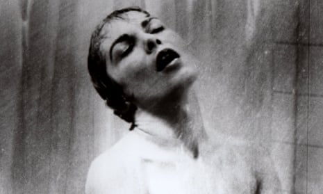 Notorious … Janet Leigh as Marion Crane in the shower scene in Psycho. 