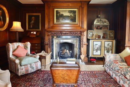 Ornate vintage sitting room