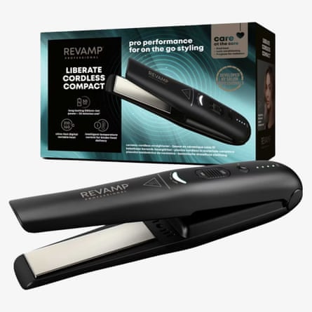 Revamp Liberate Cordless Compact Ceramic Hair Straightener