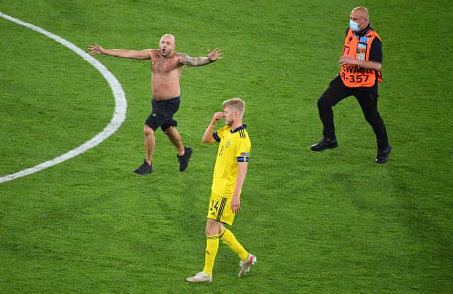 The scene after the winner of Ukraine.