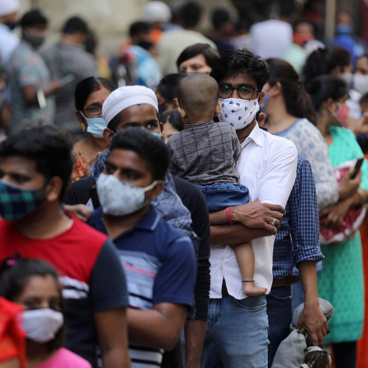 India Reports National Record 103 558 New Covid Cases In 24 Hours Coronavirus The Guardian