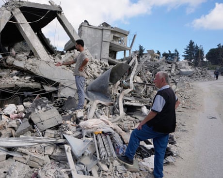 ‘We want to be 100% sure’: war-weary Lebanese greet truce with caution