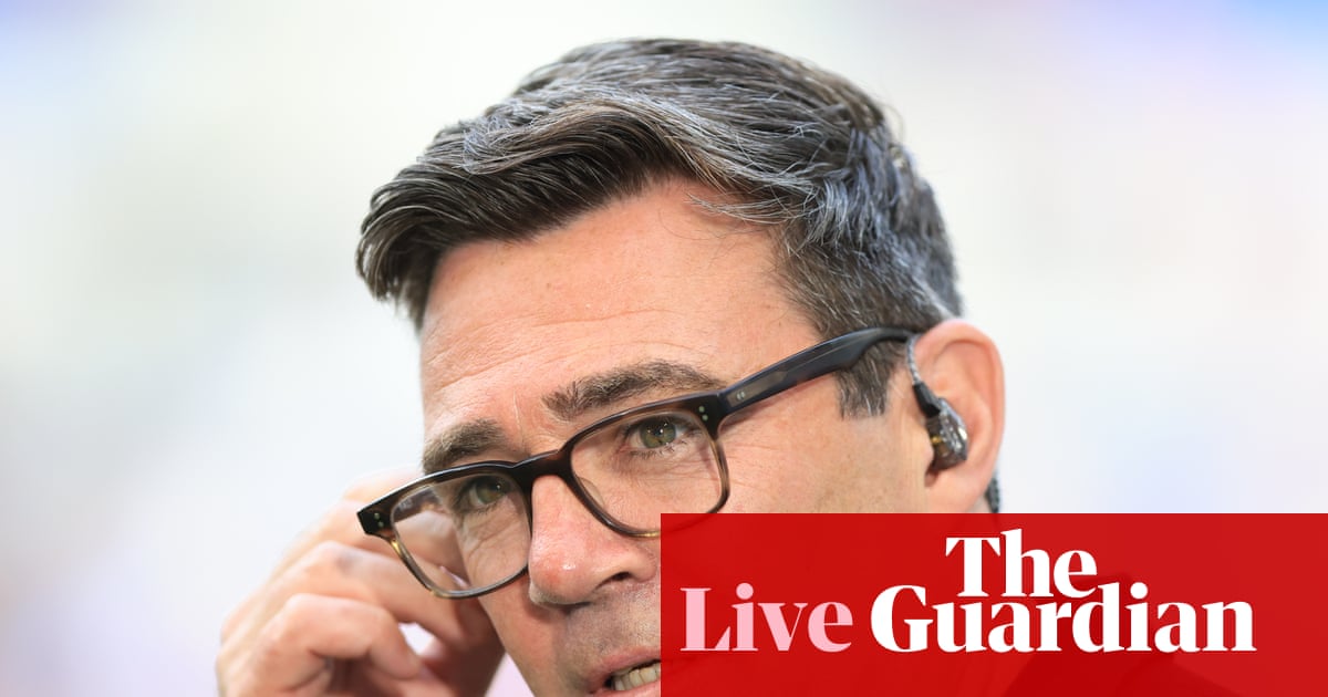 Burnham calls for ‘more open’ public debate about defence spending – UK politics live