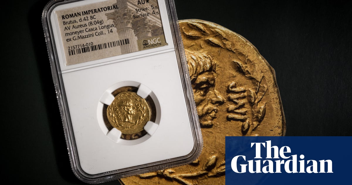 Rare Roman coin featuring Brutus sold at Geneva auction for almost €2m | Heritage