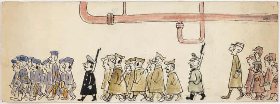 Bil Spira - Drawings of the Blechhammer camp