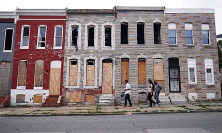 ‘The neighbourhoods that have been decimated are not completely vacant’ ... A mixture of derelict and occupied rowhouses.