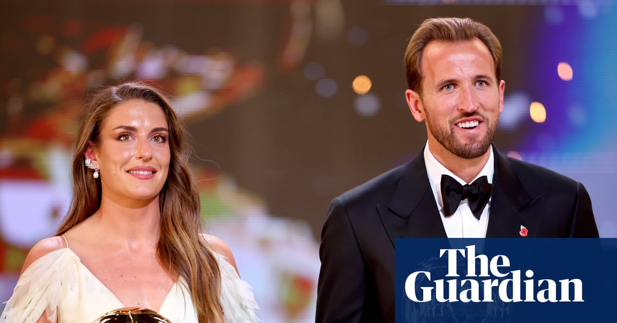 Harry Kane claims men’s Ballon d’Or to end England’s 25-year wait for winner