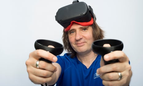 Stuart Dredge tries out virtual reality boxing kit.