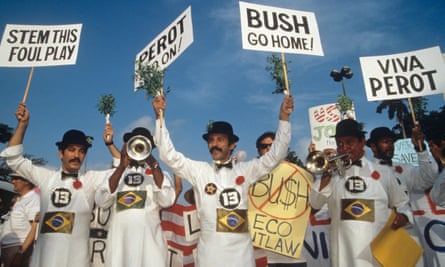 The Rio Earth summit in 1992.