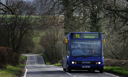 Rural bus services are being wiped out in many areas of England due to cuts in subsidies.