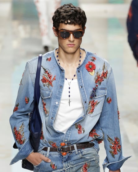 Dolce & Gabbana model