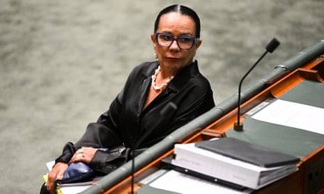 Linda Burney in parliament