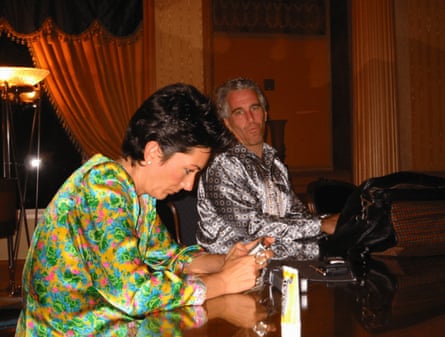 A photograph of Ghislaine Maxwell and Jeffrey Epstein was among the images released by the US justice department.