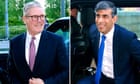 General election ITV debate: Rishi Sunak and Keir Starmer to face each other in head-to-head clash – UK politics live