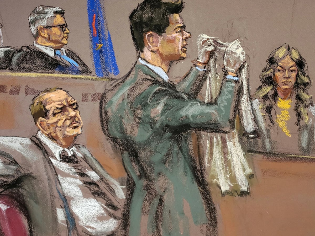 Harvey Weinstein Trial Attorney Shows Dress Witness Wore During Alleged Attack Harvey Weinstein The Guardian