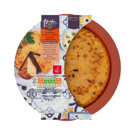 Sainsbury’s Spanish tortilla with flaked pimentón